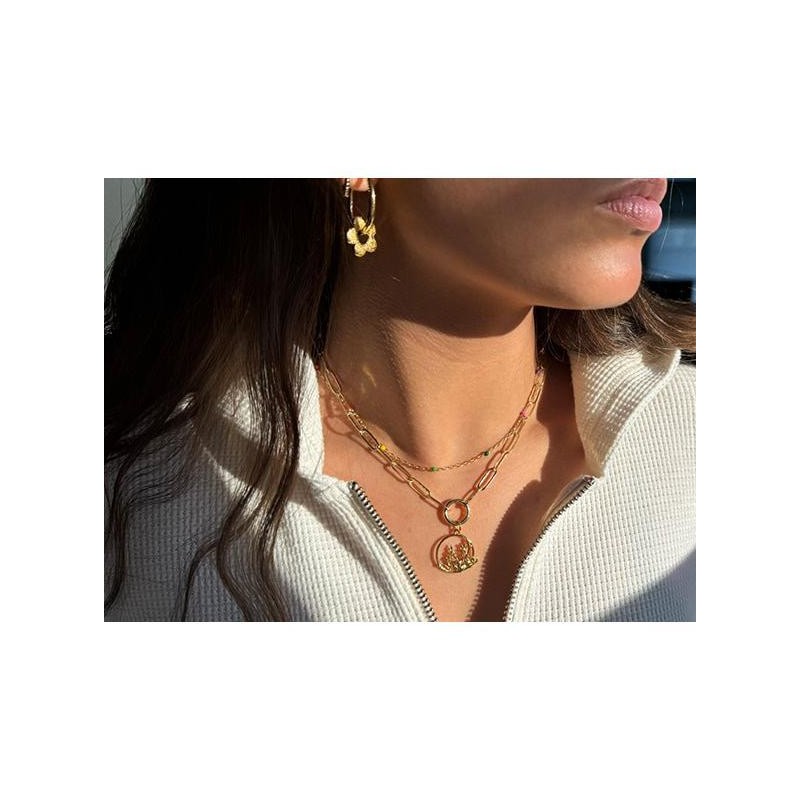 Ocean View Pendant - Color: Gold