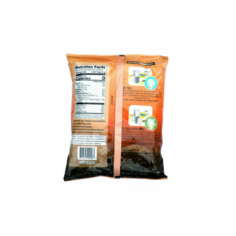 Pantai Thai Tea Leaves Mix Thai Iced Tea 16 oz/454g