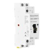 Heschen Modular Household AC Contactor, HS1-20M/11, 20A, 2 Pole, 1NO
