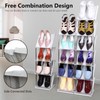 KOCASO Vertical Shoe Rack, 8 Tier Vertical Narrow Tall Shoe