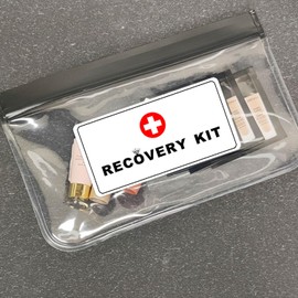 120PCS Recovery Kit Stickers | Self-Care Favor Labels for Wellness Gifts, Yoga Retreats, Spa Days | Versatile Event Stickers | Modern Thank You Gift Tags | 1.4''x2.8'' Rectangular Design