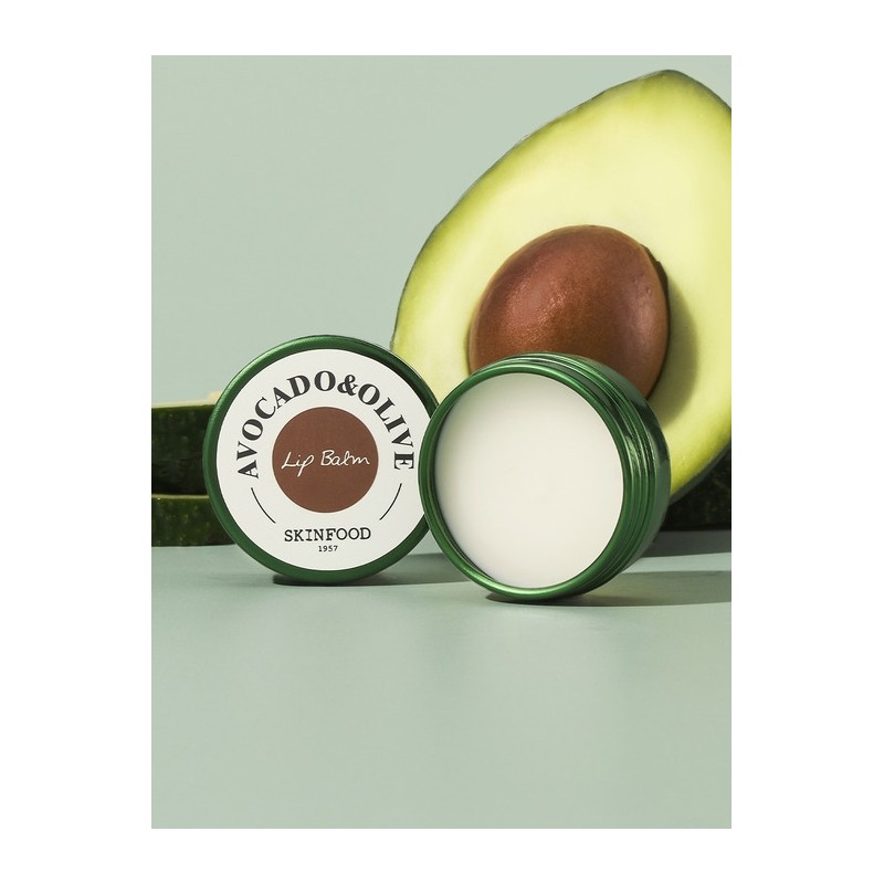 Avocado & Sugar Lip Scrub + Olive Lip Balm /