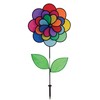 In the Breeze 2797 Triple Wheel Colorful Wind Spinner, 19"