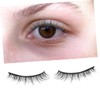 Minkissy Full Length False Eyelashes Natural Makeup Lashes Long Width