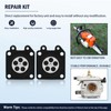 Fraylis 2 Sets Carburetor Gaskets Repair Kit for Stihl Chainsaw