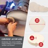 Polishing Wheel for Felt Sanding Block (95% Wool) with Hole,