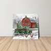 Briarwood Lane Christmas on The Farm Medium LED Canvas Art