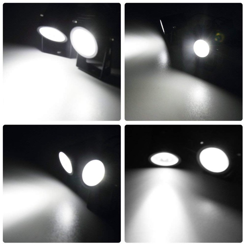 T-SUN 2W Solar Spotlights, LED Solar Powered Landscape Lights Outdoor