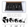 5PCS Forstner Drill Bit,Triple Flute Tungsten Carbide Tipped - for