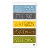younikat 5 Stripes Bin Stickers Italian – Sticker Set –