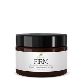 Exfoliante Corporal de Café y Sal del Mar Muerto Clearly FIRM  Coffee  Dead Sea Salt Body Scrub, Anti-Cellulite  Stretch Marks                        