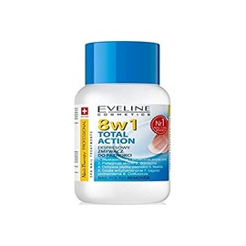 Eveline Cosmetics Nail Theraphy 8-in-1 Total Action Nail Polish Remover Acetone-Free 150 ml