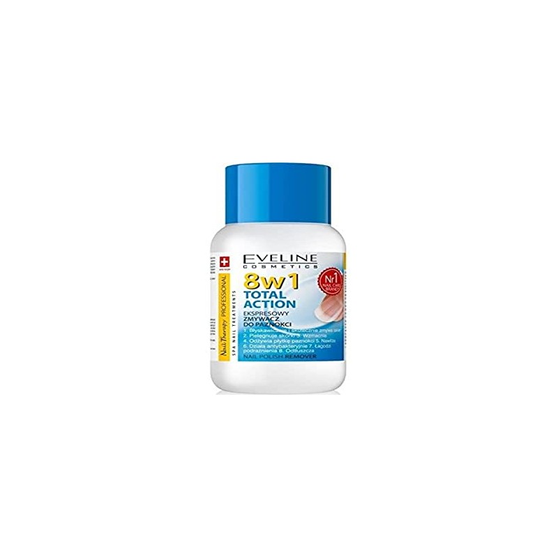 Eveline Cosmetics Nail Theraphy 8-in-1 Total Action Nail Polish Remover