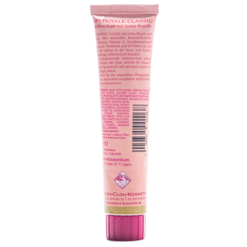 Natura Clou Cosmetic Api Bee Cosmetics Classic Intensive Facial Care