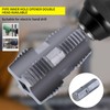 Electric Drill Compatible Pvc Pipe Threader Kit set 1/2" 3/4"