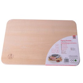 Classic World Houten Knob Puzzle Boerderij (1 Toys)