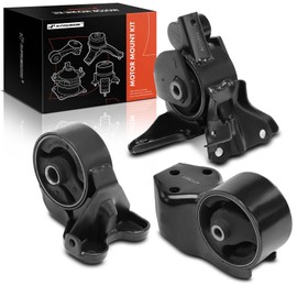 A-Premium Engine Motor Mount and Transmission Mount Kit Compatible with Kia Spectra 2004-2009, Spectra5 2005-2009, 2.0L, Manual Transmission, 3-PC Set, Replace# 219102F010, 218302F000