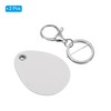 [PATIKIL] Leather Key Chain Leather Keychain with Key Ring Keychain