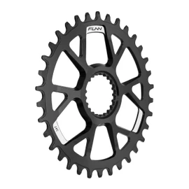 Funn Solo DS Narrow Wide Chain Ring for Shimano Direct Mount Crankset, 34T