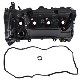 12310-RDF-A01 Engine Valve Cover with Gasket Replacement for Honda CR-V 2015 2016 2017 2018 2019 Accord 2013 2014 2015 2016 2017 2.4L Replaces# 12310-5A2-A01 Vahaha