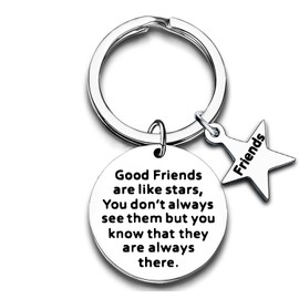 Gifts For Best Friend Jewellery Keyring Friendship Gifts Best Friends For Women Gifts BFF Girls Gifts For Sister Birthday Gifts Key Ring (Keychain #1)