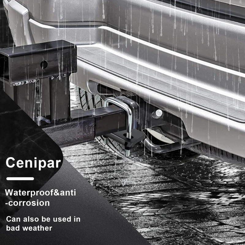 Cenipar Hitch Tightener Anti-Rattle Stabilizer for 1.25" and 2" Hitches