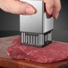 Meat Tenderizer Stainless Steel Double Sided Ergonomic Versatile Sharp Needle