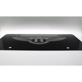 none BENTLEY License Plate - Custom Made of Stainless Steel Metal
