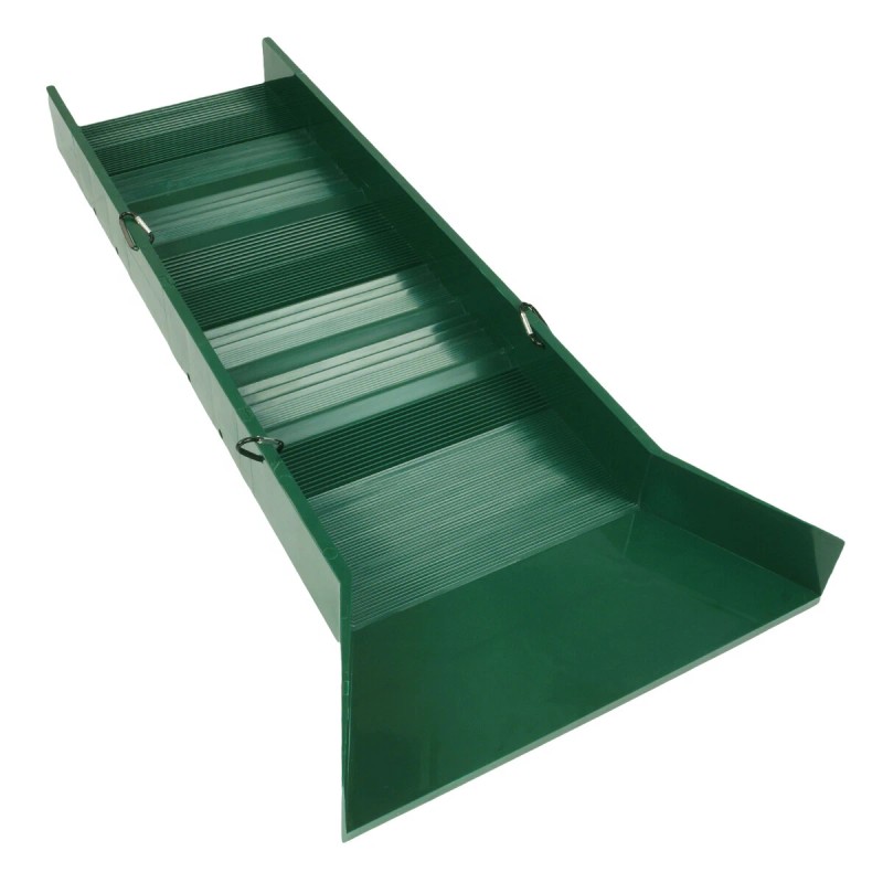 Serious Detecting Lightweight Green Sluice Box 30" w/ Shoulder Strap