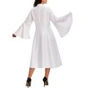 Go Mai Women's Plus Size Elegant Church Robe with Flash