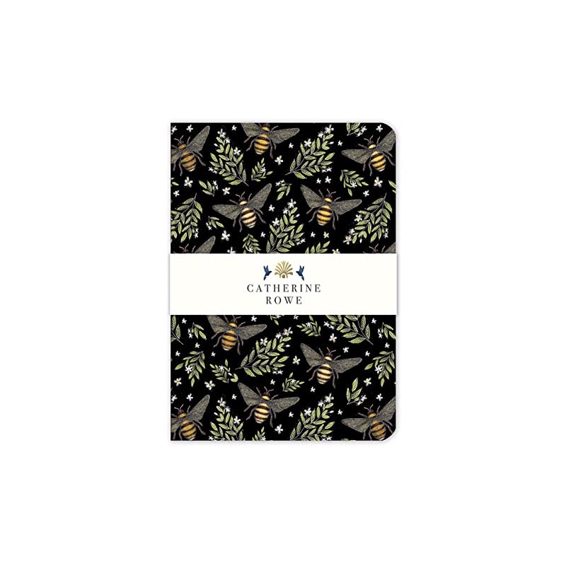 Catherine Rowe Bees A5 Notebook