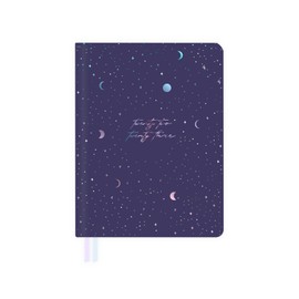 2022 2023 - September to August - Stella - Week to View A5 Size 15 x 20 cm Flexible Cover Spanish English Includes Sticker and 2 Logbands. Takenote