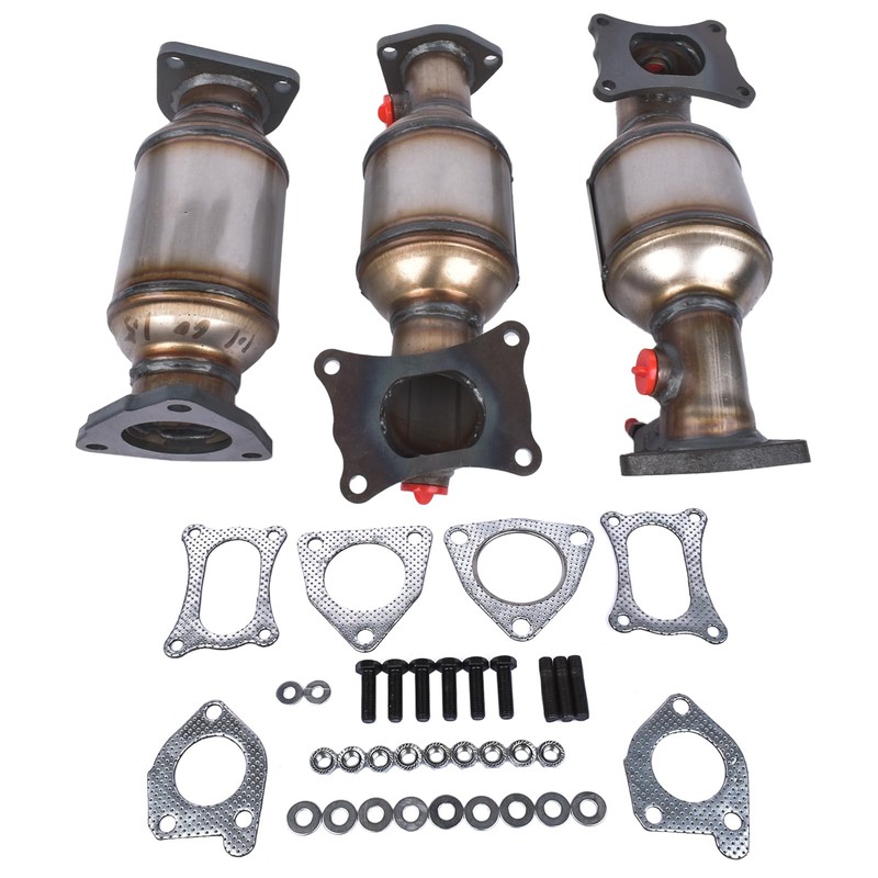 Complete Catalytic Converters 45131 45132 16447 Replacement for Honda Pilot