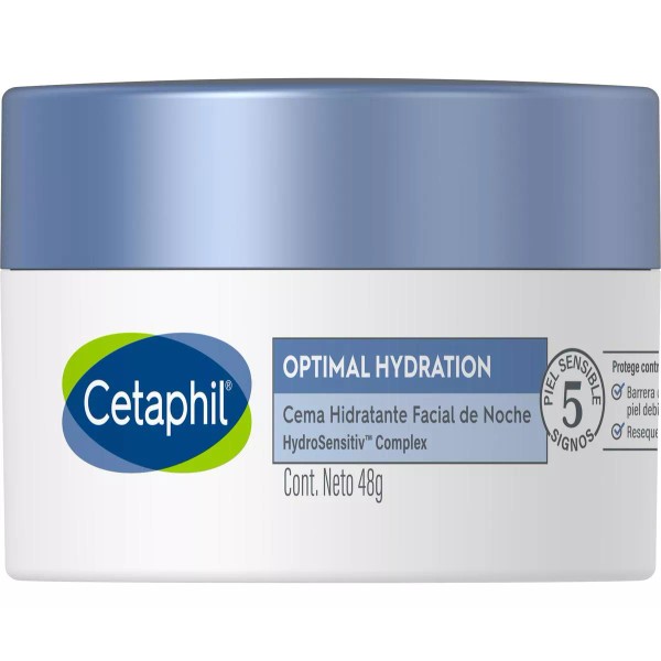 Cetaphil Crema Facial Cetaphil Optimal Hydration De Noche 48g Tipo