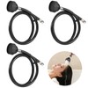 3 PCS Shampoo Bowl Hose and Sprayer, Flexible Rubber Hose