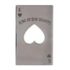 Something Different 15 x Playing Card Bottle Openers, Silver, One
