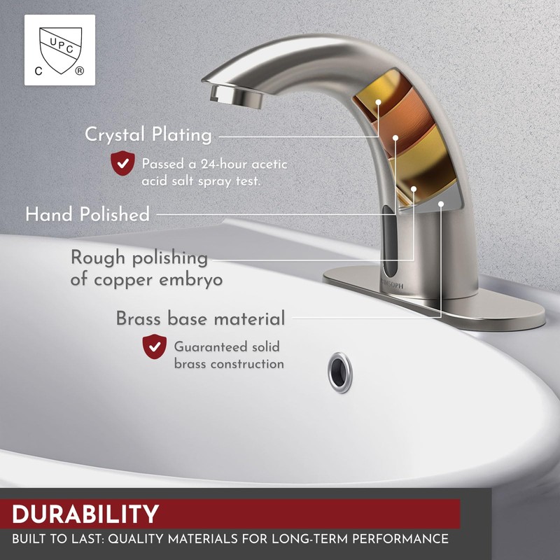 PRIMSOPH Waterfall Automatic Motion Sensor Hands Free Electronic Infrared Smart