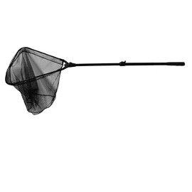 Frabill Folding Landing Net, 22 x 20-Inch, Premium Landing Net, Black (3608)
