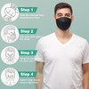 Pruk 50 Pcs KN95 Mask Adults, 5 Layers Protective Mask