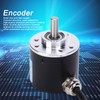 Encoder 5‑24V DC AB 2 Phase Incremental Rotary Solid Shaft