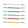 6PCS Coiled Fishing Tools Lanyard Retractable Safty Tethers，Safety Rope,Fishing Lanyards
