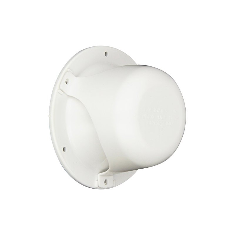 Custom Plastics 43 Polar White Plumbing Vent