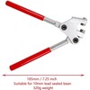 1cm Sealing Pliers Security Red Plastic Coated Handle Lead Seal