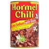 HORMEL Chili With Beans, Less Sodium, (Pack of 12), 15