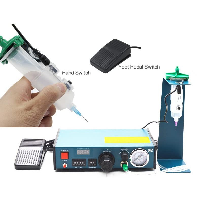 Generic 110V Auto Glue Dispenser, Automatic/Semi-automatic Solder Paste Liquid Adhesive