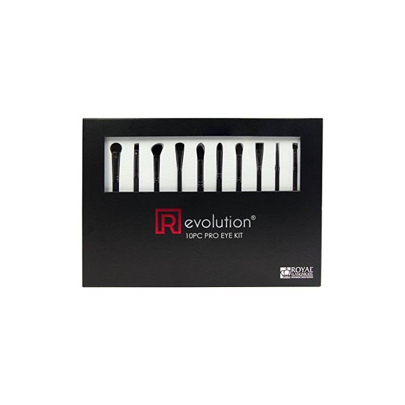 Royal Langnickel BX-SET10 Revolution Kit de brochas de maquillaje, ojo