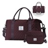 Travel Bag for Women, Overnight Duffel Weekender Bag with Toiletry