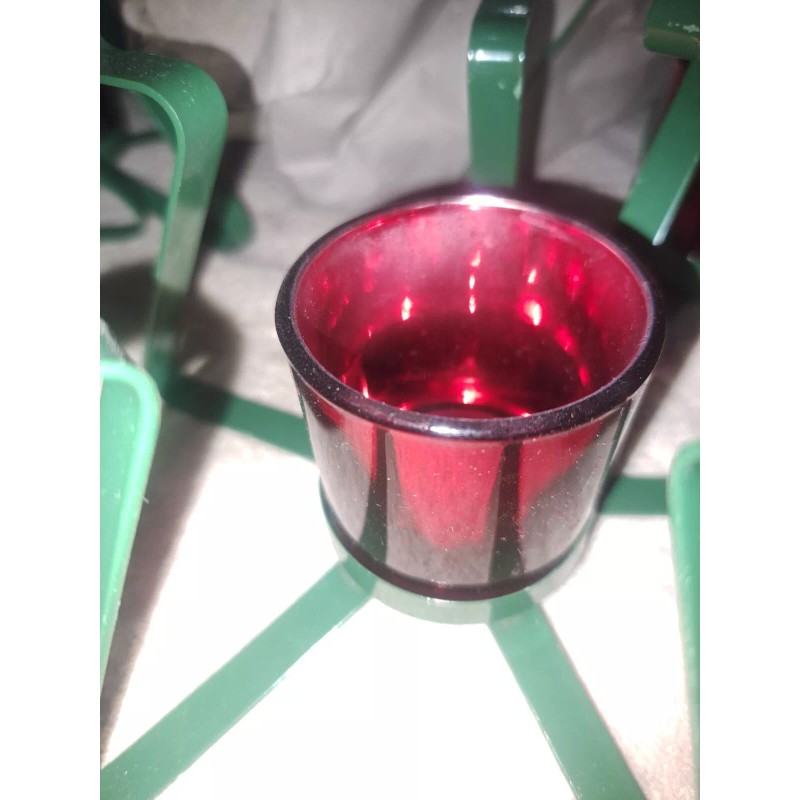St. Nickolaus NEW Metal Christmas Tree & Candle Holder/ Fragrance
