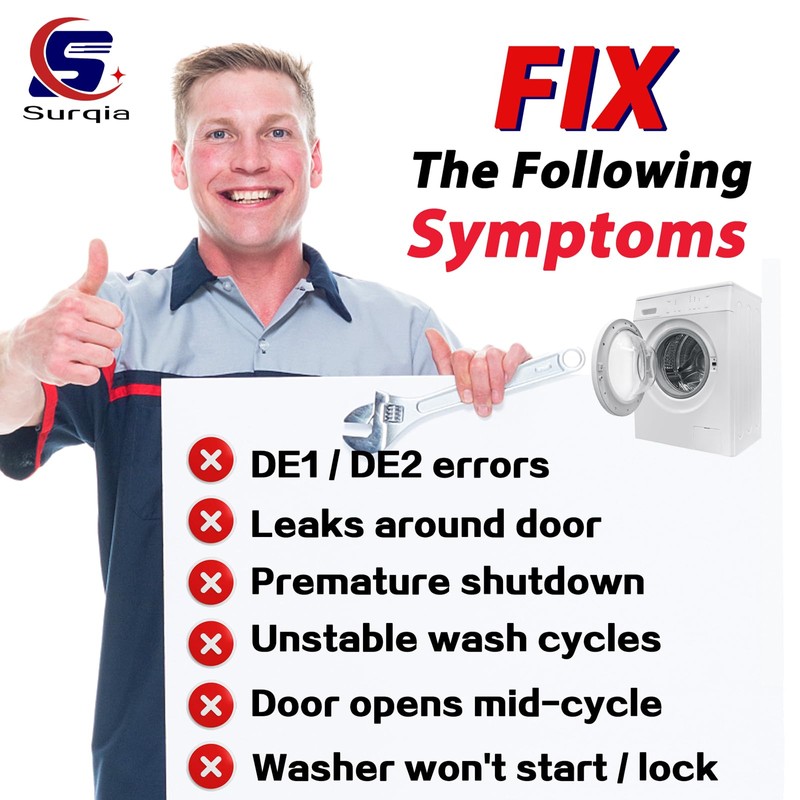 EBF61315802 MFG63099101 Washer Door Lock Switch & Strike Repair Kit,