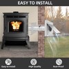 Pellet Stove Fresh Air Intake Kit, 2" x 60" Outside